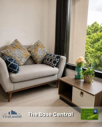 The Base Condo Central Phuket 1-Zimmer-Wohnung zur Miete, vollständig möbliert