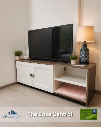 The Base Condo Central Phuket 1-Zimmer-Wohnung zur Miete, vollständig möbliert