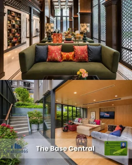The Base Condo Central Phuket 1-Zimmer-Wohnung zur Miete, vollständig möbliert