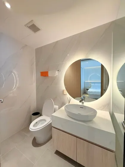 Апартаменты с 1 спальней и 1 ванной с видом на бассейн в The Aqua - Boat Avenue