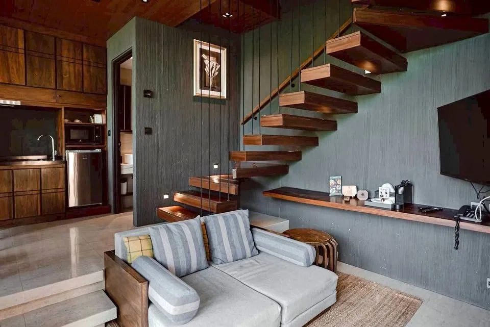 Villa duplex de luxe 1 chambre avec piscine privée à louer à Layan