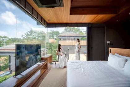 Villa duplex de luxe 1 chambre avec piscine privée à louer à Layan