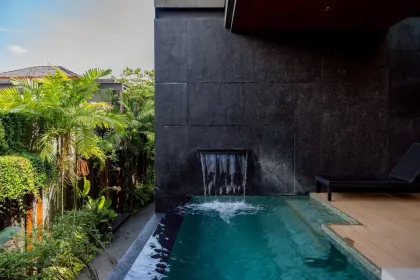 Villa duplex de luxe 1 chambre avec piscine privée à louer à Layan