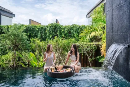 Villa duplex de luxe 1 chambre avec piscine privée à louer à Layan