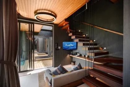 Villa duplex de luxe 1 chambre avec piscine privée à louer à Layan