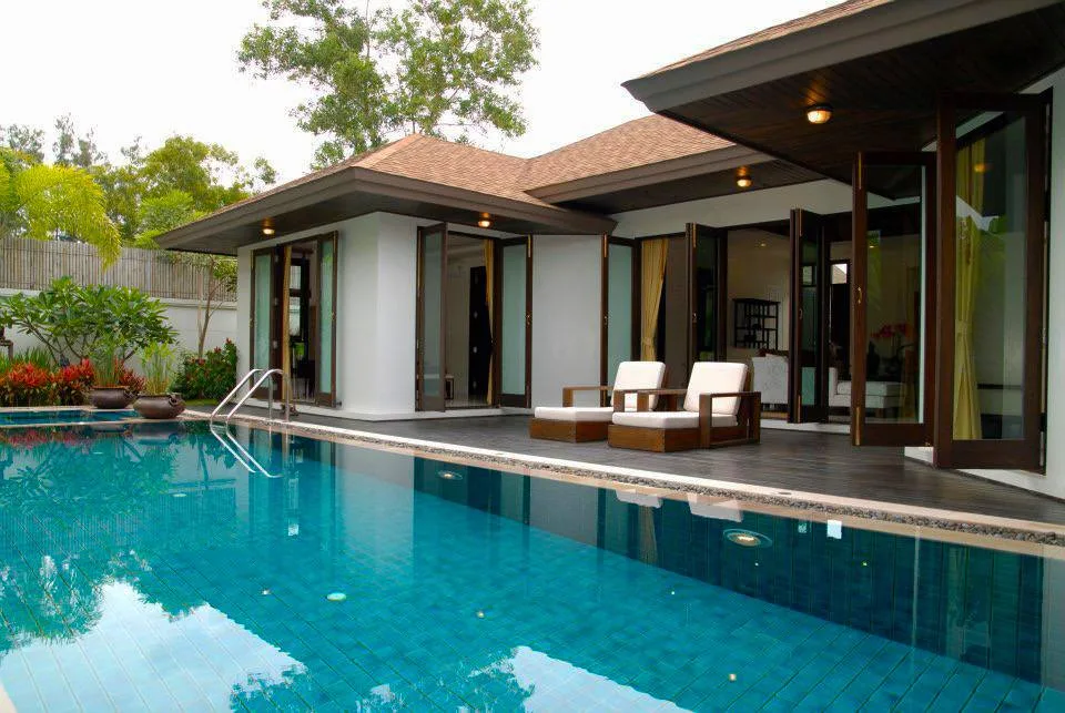 Villa con piscina en alquiler en Chalong - 3 dormitorios, jacuzzi