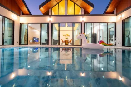 Luxus 3-Zimmer Privatpool-Villa zur Miete in Rawai