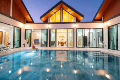 Luxus 3-Zimmer Privatpool-Villa zur Miete in Rawai