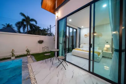Luxus 3-Zimmer Privatpool-Villa zur Miete in Rawai