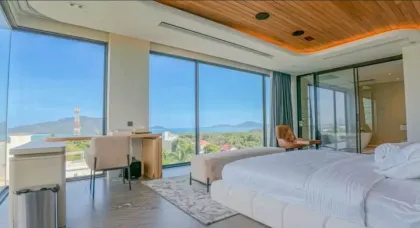 เพนท์เฮาส์วิวทะเล 2 ห้องนอนให้เช่าในราไวย์