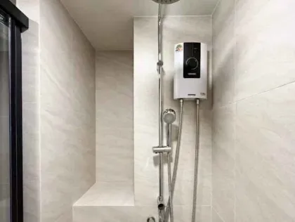 Appartement d'angle 1 chambre 1 salle de bain au The Base Rise Condo à louer