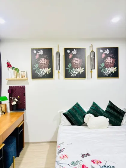 อพาร์ตเมนต์ 1 ห้องนอน เฟอร์นิเจอร์ครบ ที่ The Origin Kathu-Patong