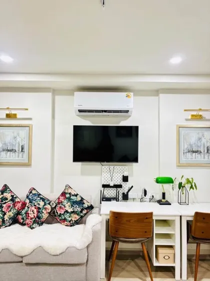 อพาร์ตเมนต์ 1 ห้องนอน เฟอร์นิเจอร์ครบ ที่ The Origin Kathu-Patong