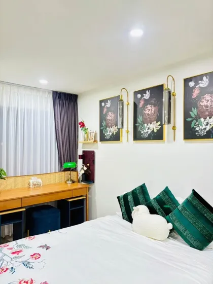 อพาร์ตเมนต์ 1 ห้องนอน เฟอร์นิเจอร์ครบ ที่ The Origin Kathu-Patong