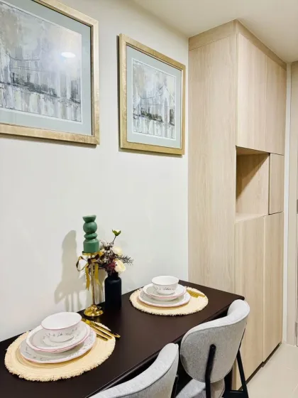 อพาร์ตเมนต์ 1 ห้องนอน เฟอร์นิเจอร์ครบ ที่ The Origin Kathu-Patong