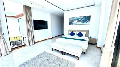 6-Bedroom Private Villa with Ocean View in Layan, Phuket