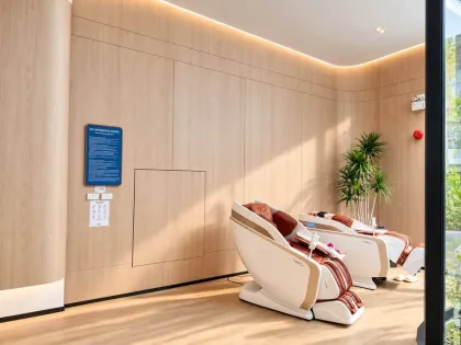 Apartamento moderno de 2 habitaciones con vista a la piscina en D Condo Reef Kathu