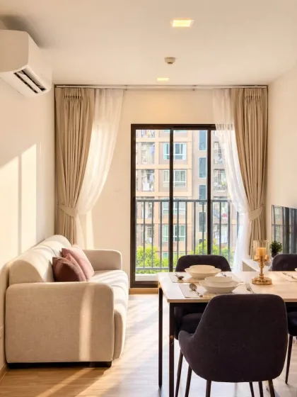 Apartamento moderno de 2 habitaciones con vista a la piscina en D Condo Reef Kathu