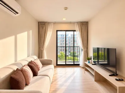 Apartamento moderno de 2 habitaciones con vista a la piscina en D Condo Reef Kathu