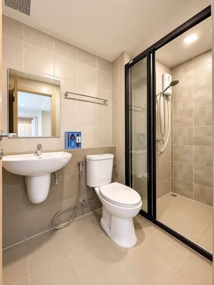 Apartamento moderno de 2 habitaciones con vista a la piscina en D Condo Reef Kathu