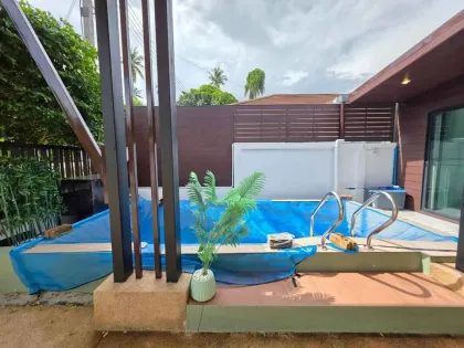 บ้านมุมชั้นเดียว 3 ห้องนอนพร้อมสระว่ายน้ำส่วนตัวให้เช่า ที่ป่าตอง