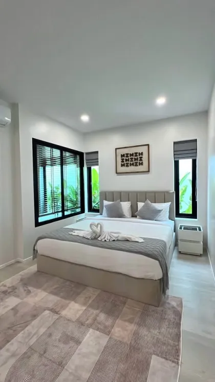 Spacious 4-Bedroom Private Pool Villa for Rent in Neramit Village 5