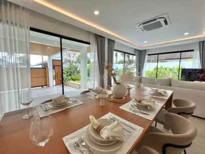 Spacious 4-Bedroom Private Pool Villa for Rent in Neramit Village 5