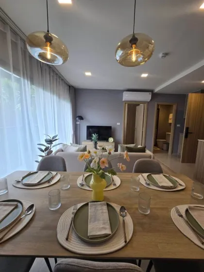 2-Bed, 2-Bath Apartment for Rent at The Base Cherng Talay