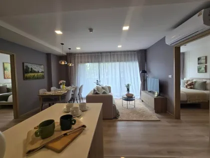 2-Bed, 2-Bath Apartment for Rent at The Base Cherng Talay