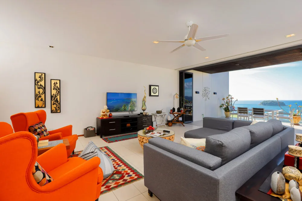 Appartement de luxe 2 chambres The Heights avec vue sur mer près de la plage de Kata