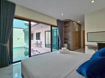 Moderna villa con piscina de 2 dormitorios en alquiler en Rawai, Phuket