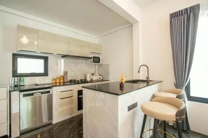 Villa privada con piscina 2 hab. 2.5 baños en alquiler en Rawai