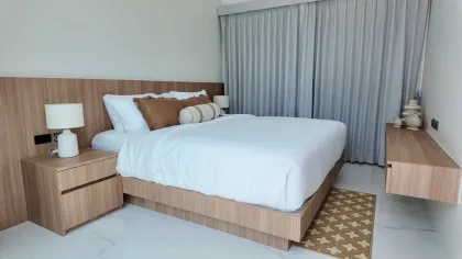 Amplia y moderna villa con piscina de 5 habitaciones en alquiler en Rawai