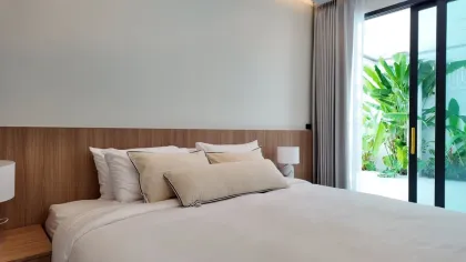 Amplia y moderna villa con piscina de 5 habitaciones en alquiler en Rawai