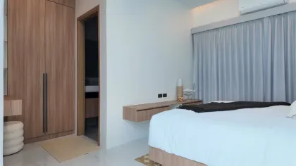 Amplia y moderna villa con piscina de 5 habitaciones en alquiler en Rawai