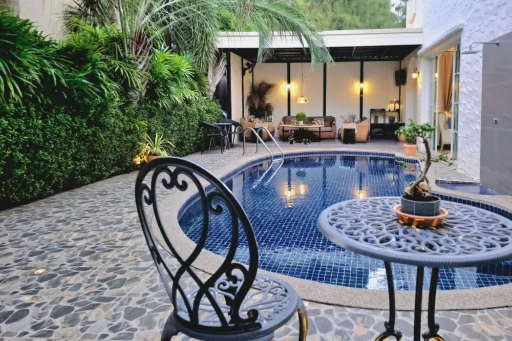 3-Schlafzimmer-Villa mit privatem Pool in gesichertem Bereich Rawai