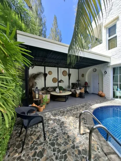 3-Schlafzimmer-Villa mit privatem Pool in gesichertem Bereich Rawai