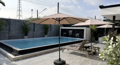 Renovierte Poolvilla, Sapam Ko Kaew: 3-Zi-Haus mit privatem Gartenparadies
