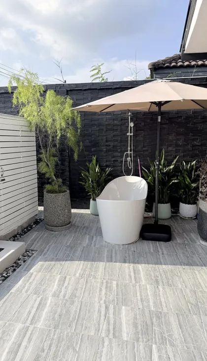 Renovierte Poolvilla, Sapam Ko Kaew: 3-Zi-Haus mit privatem Gartenparadies