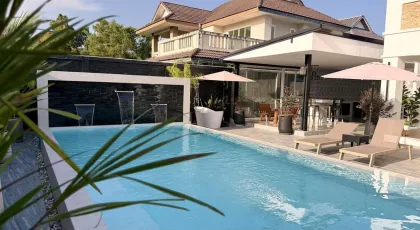 บ้านวิลล่า 3 ห้องนอนพร้อมสระว่ายน้ำให้เช่า ที่สป่ามะ, เกาะแก้ว, ภูเก็ต