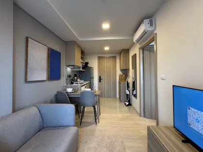 THE BASE Cherngtalay – Moderne 1-Zimmer-Wohnung 35m2 mit Bergblick