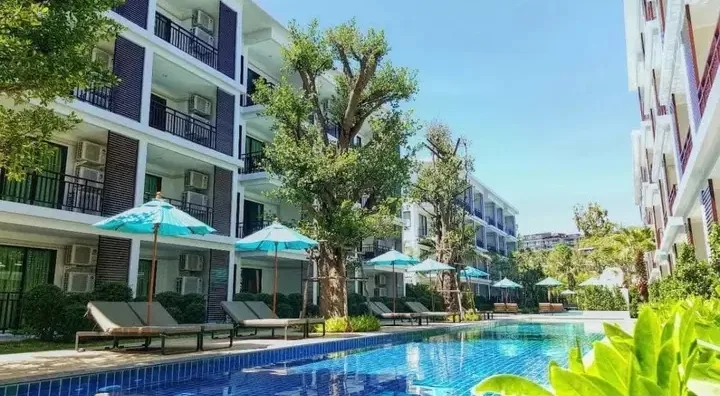 Apartamento de 1 habitación en Rawai con acceso a piscina