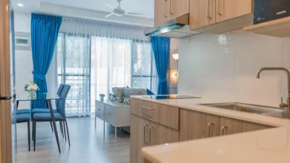 อพาร์ตเมนต์ 1 ห้องนอนใหม่ให้เช่า ที่ราไวย์