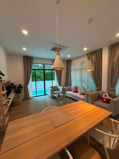 3-Bedroom, 4-Bathroom Private Pool Villa for Rent in Kathu