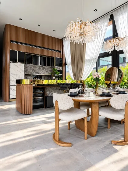 Luxus 4-Schlafzimmer-Poolvilla zur Miete in Suksan Fusion, Rawai