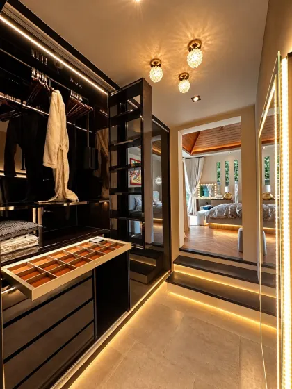 Luxus 4-Schlafzimmer-Poolvilla zur Miete in Suksan Fusion, Rawai