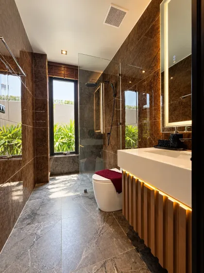 Luxus 4-Schlafzimmer-Poolvilla zur Miete in Suksan Fusion, Rawai