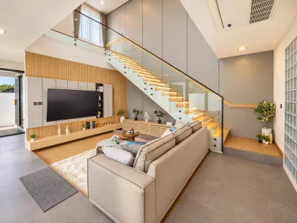 Villa moderne de luxe avec piscine à louer à Chalong