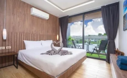 อพาร์ตเมนต์ 2 ห้องนอน วิวภูเขา ที่ราไวย์