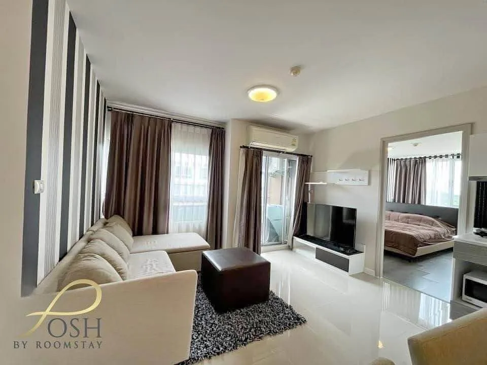2-комнатная квартира с 2 ванными в Dcondo Campus Resort, Пхукет